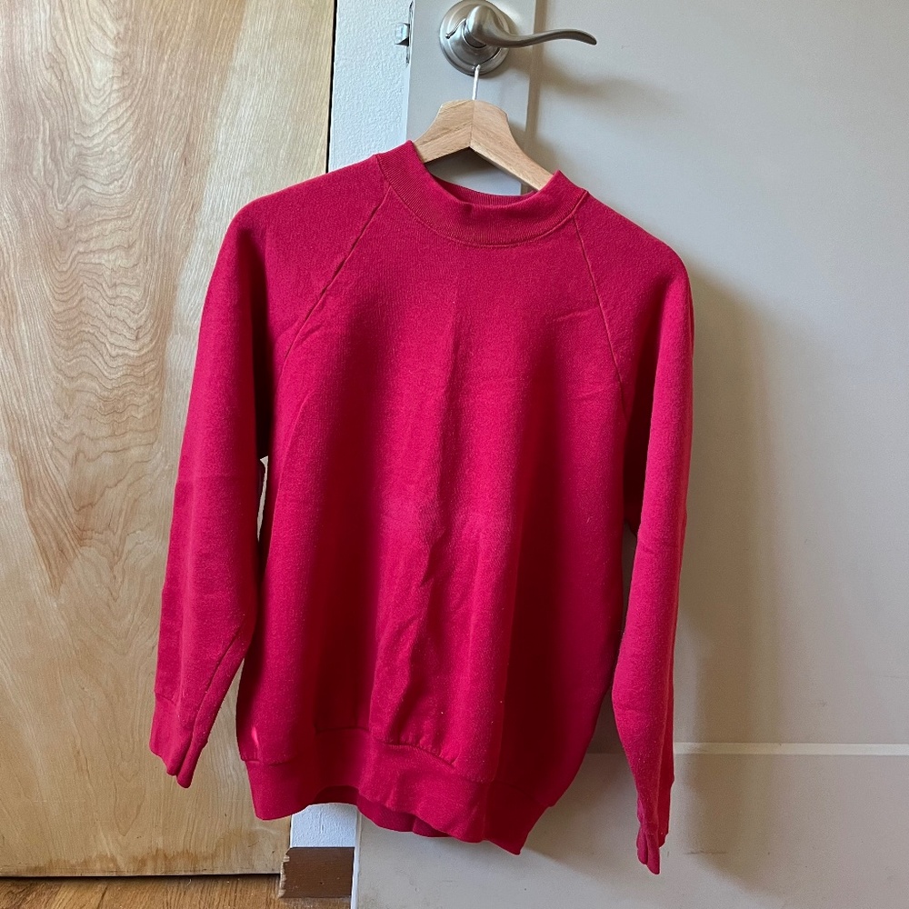 Vintage Blank Raglan Sweatshirt